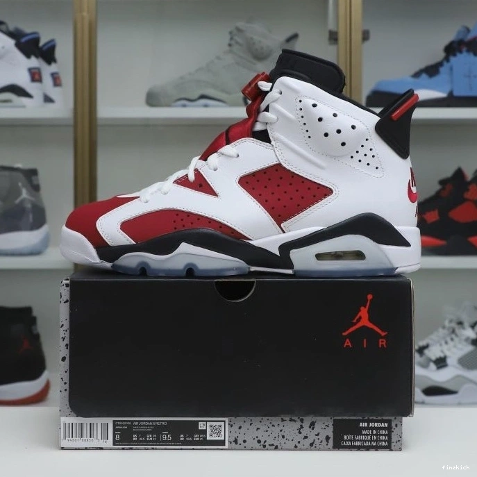 JORDAN 2021 RETRO AIR 'CARMINE' OG 6 0105